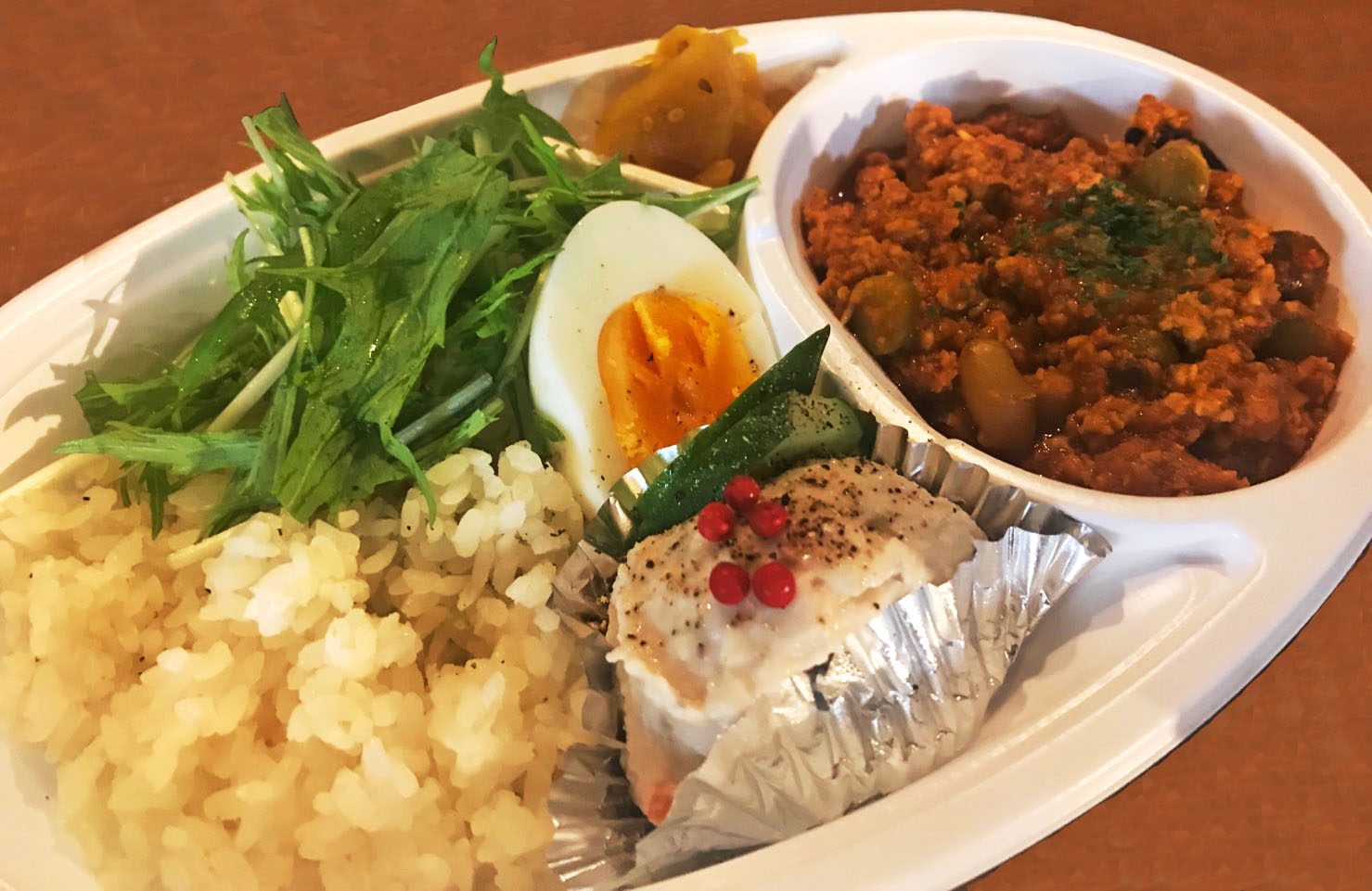 キーマカレーお弁当